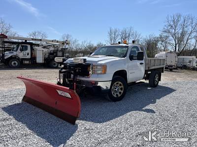 2012 GMC Sierra 3500HD 4x4 Flatbed Truck