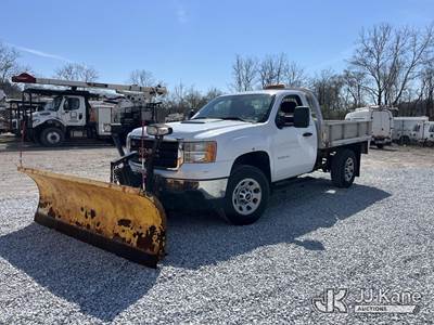 2012 GMC Sierra 3500HD 4x4 Flatbed Truck