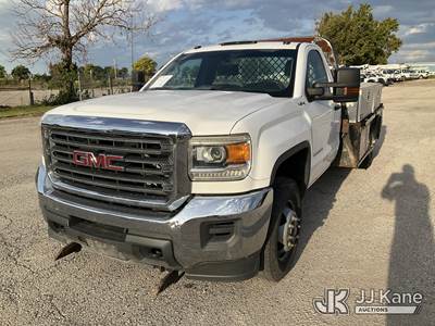 2016 GMC Sierra 3500HD Flatbed Truck