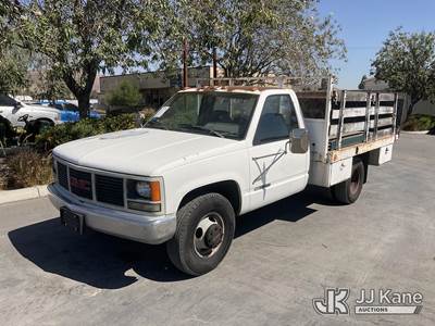 1992 GMC Sierra C/K 3500 Reg. Cab 8-ft. Bed Stake Truck