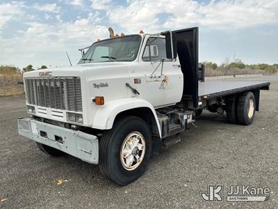 1987 GMC Topkick Flatbed Truck