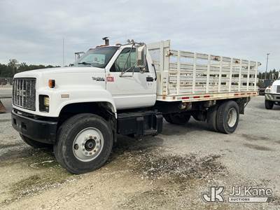 1996 GMC Topkick Flatbed/Utility Truck