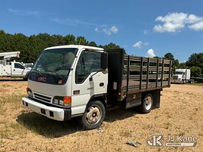 2003 GMC W45042 Stake Truck