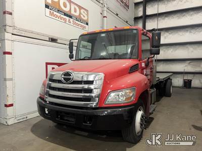 2017 Hino 268A Flatbed Truck