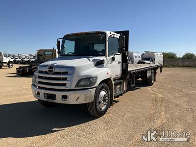 2018 Hino Conventional Cab Flatbed Truck