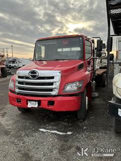 2019 Hino Conventional Cab Flatbed Truck