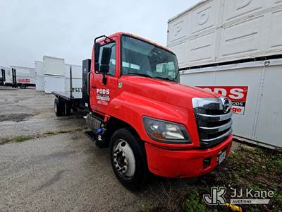 2019 Hino Conventional Cab Flatbed Truck