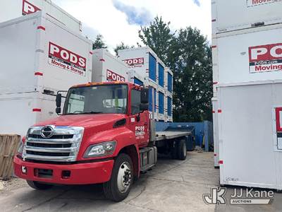 2020 Hino Conventional Cab Flatbed Truck