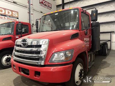 2017 Hino Conventional Cab Flatbed Truck