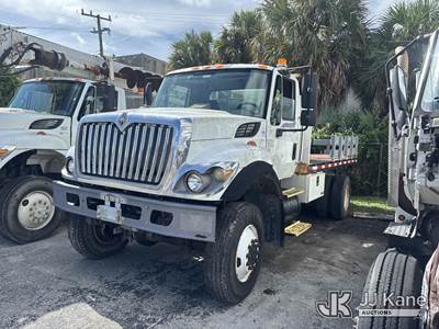 2008 International 7300 Flatbed Truck