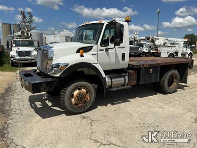 2009 International 7500 Flatbed Truck