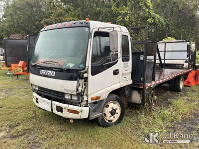 Isuzu FRR Flatbed Truck