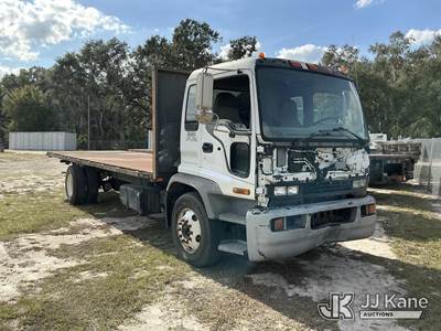 2007 Isuzu FTR Cab-Over Flatbed Truck