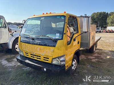 2006 Isuzu NPR Flatbed Truck
