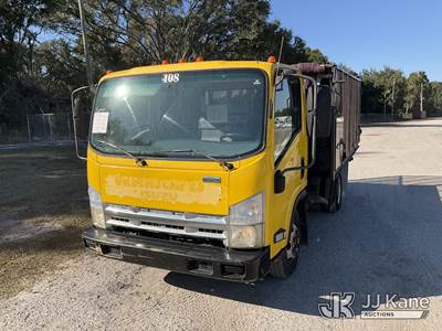 2007 Isuzu NPR Flatbed/Landscape Truck