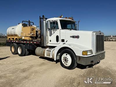 1994 Peterbilt 377 T/A Flatbed Truck