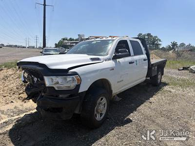 2021 Ram 2500 4x4 Crew-Cab Flatbed Truck