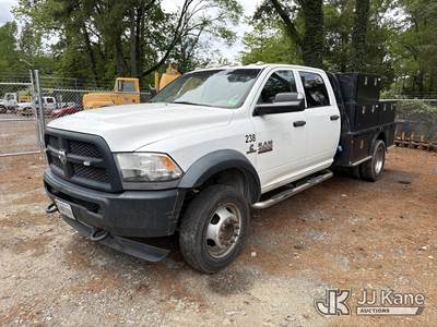2014 RAM 4500 4x4 URD/Flatbed Truck