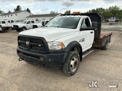 2014 Ram 4500 4x4 Flatbed Truck