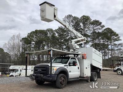 Altec AT37G, 42 ft, Articulating & Telescopic Bucket