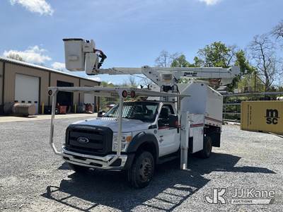 Duralift DTAX-45FP, 50 ft, Articulating & Telescopic Bucket Truck