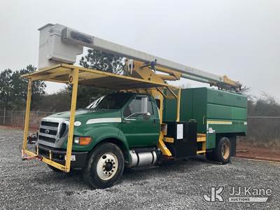 Terex/Telelect Hi-Ranger XT-60, 65 ft, Over-Center Bucket Truck