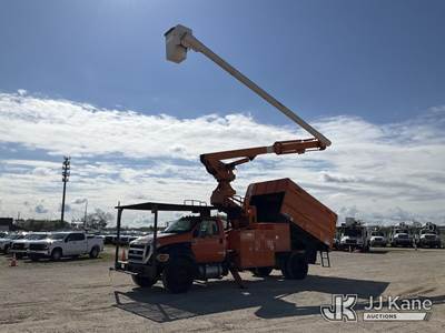 Altec LR760E70, 75 ft, Over-Center Elevator Bucket Truck