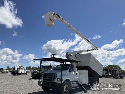 Terex Hi-Ranger XT60, 65 ft, Over-Center Bucket Truck