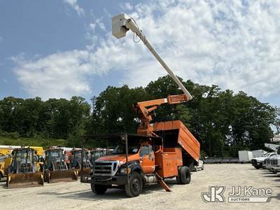 Altec LR760E70, 75 ft, Over-Center Elevator Bucket Truck