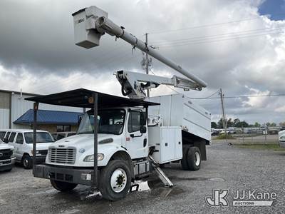 Altec LR760-E70, 75 ft, Over-Center Elevator Bucket Truck