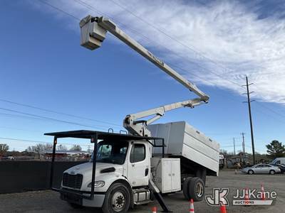 Terex/HiRanger XT55, 60 ft, Over-Center Bucket Truck