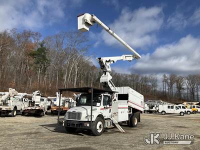 Altec LRV-60E70, 75 ft, Over-Center Elevator Bucket Truck
