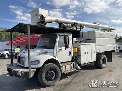 Altec LR760-E70, 75 ft, Over-Center Elevator Bucket Truck