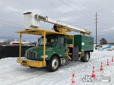 Terex XT60, 65 ft, Over-Center Bucket Truck