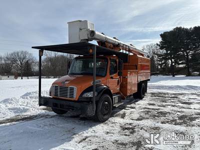 Altec LR760E70, 75 ft, Over-Center Elevator Bucket Truck