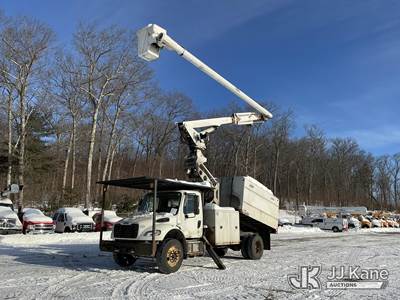 Altec LR760-E70, 75 ft, Over-Center Elevator Bucket Truck