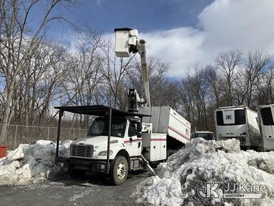 Altec LR760-E70, 75 ft, Over-Center Elevator Bucket Truck