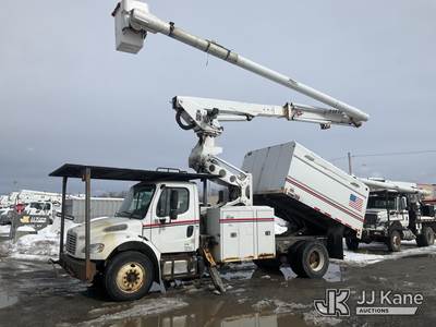 Altec LR760-E70, 75 ft, Over-Center Elevator Bucket Truck