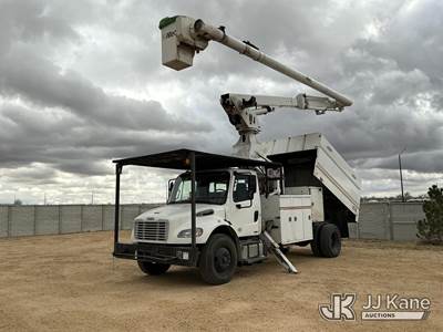 Altec LRV60E70, 75 ft, Over-Center Elevator Bucket Truck
