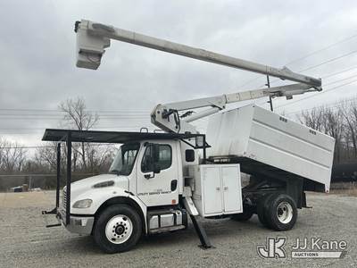 HiRanger XT55, 60 ft, Over-Center Bucket Truck