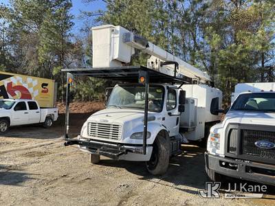 Terex XT60/70, 75 ft, Over-Center Elevator Bucket Truck