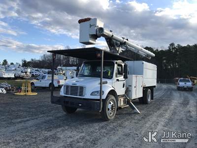 Altec LR7-60E70, 75 ft, Over-Center Elevator Bucket Truck