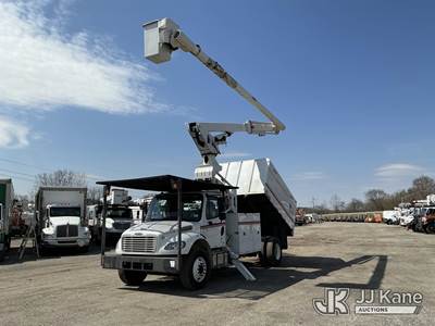 Altec LR760-E70, 75 ft, Over-Center Elevator Bucket Truck