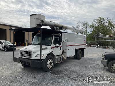 Altec LR760-E70, 75 ft, Over-Center Elevator Bucket Truck