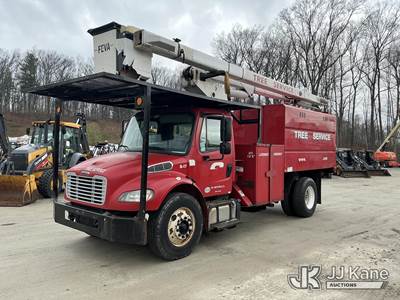 Hi-Ranger XT-55, 60 ft, Over-Center Bucket Truck