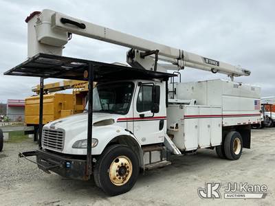 Terex XT PRO 60/70, 75 ft, Over-Center Elevator Bucket Truck