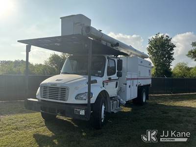 Altec LR760-E70, 75 ft, Over-Center Elevator Bucket Truck