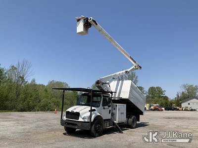 Terex/HiRanger XT Pro-56, 61 ft, Over-Center Bucket Truck