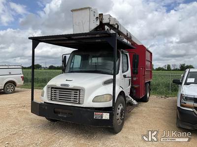Lift-All LSS55-1S, 60 ft, Over-Center Bucket Truck