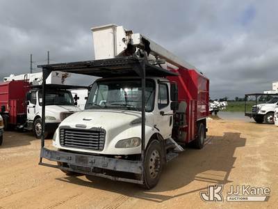 Lift-All LSS-55-1S, 60 ft, Over-Center Bucket Truck